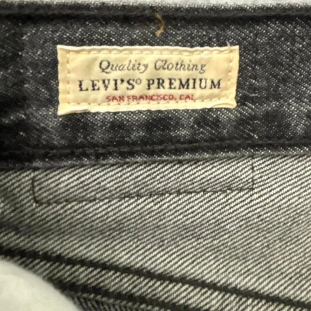 Levi's High Rise Denim Midi Skirt Women's Size 28 0096 - Picture 4 of 8